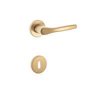 MANIGLIA BICA BRONZO CON ROSETTE PATENT