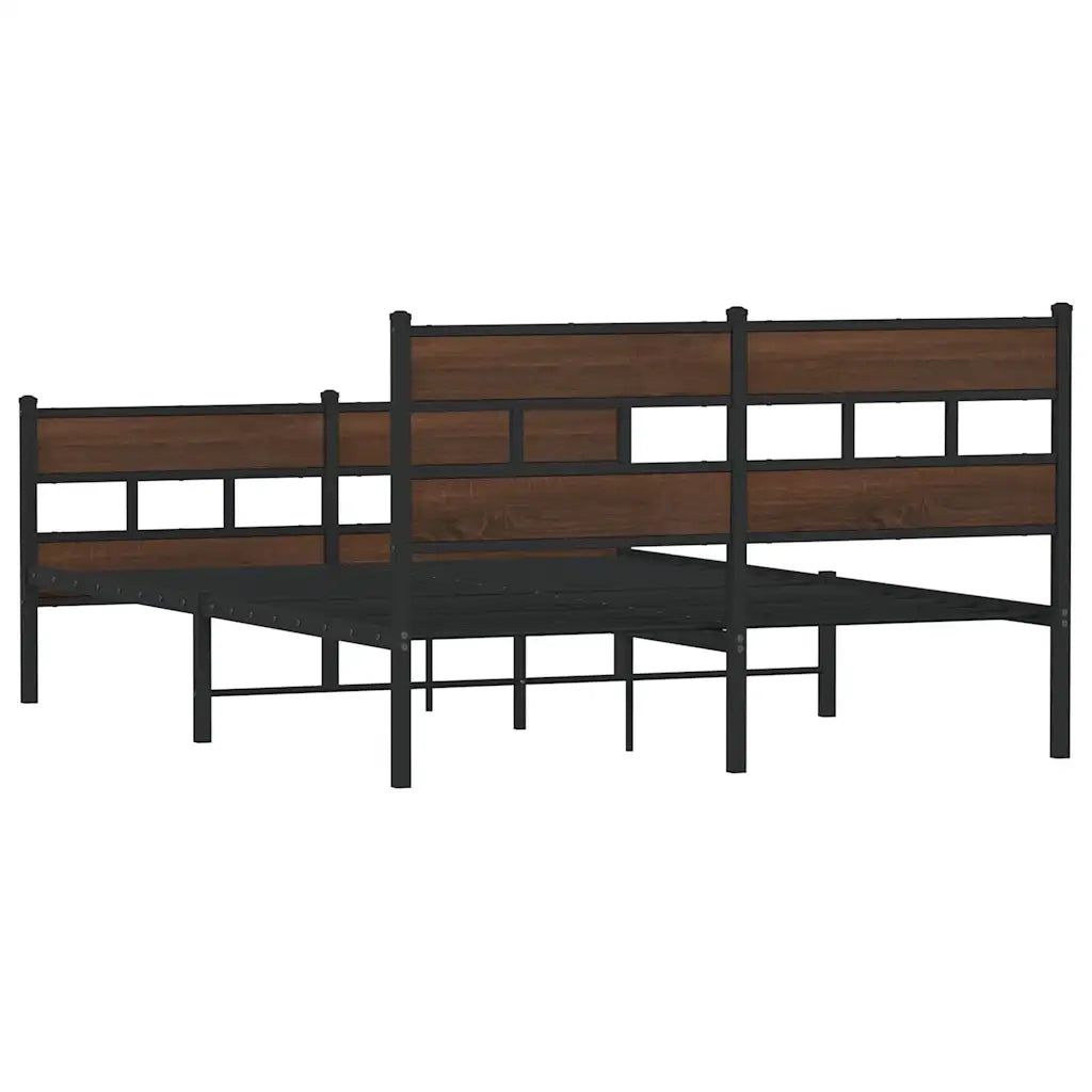 Giroletto senza Materasso con Testiera e Pediera-Struttura Letto 140x200 cm