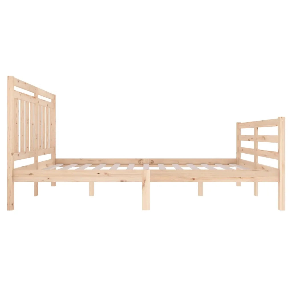 Giroletto-Struttura Letto in Legno Massello 120x200 cm 446470
