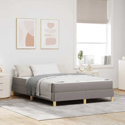 Letto a molle con materasso Talpa 140 x 190 cm Tessuto