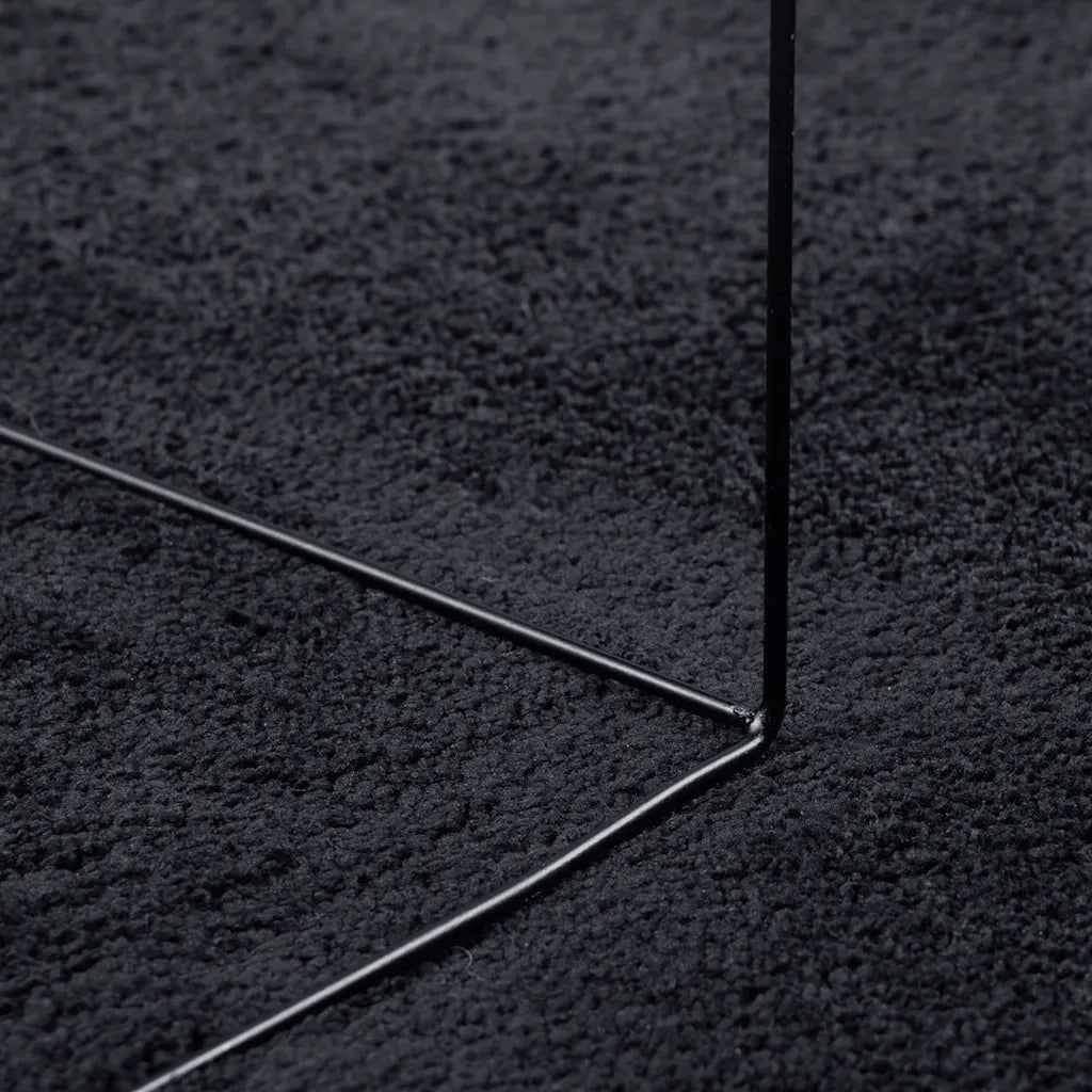 Tappeto OVIEDO a Pelo Corto Nero 160x230 cm 375559