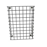 BRICOQUI Griglia salva ustioni per stufe a pellet e legna antiscottatura modello BASE con 4 calamite 30,5 x h 40 cm
