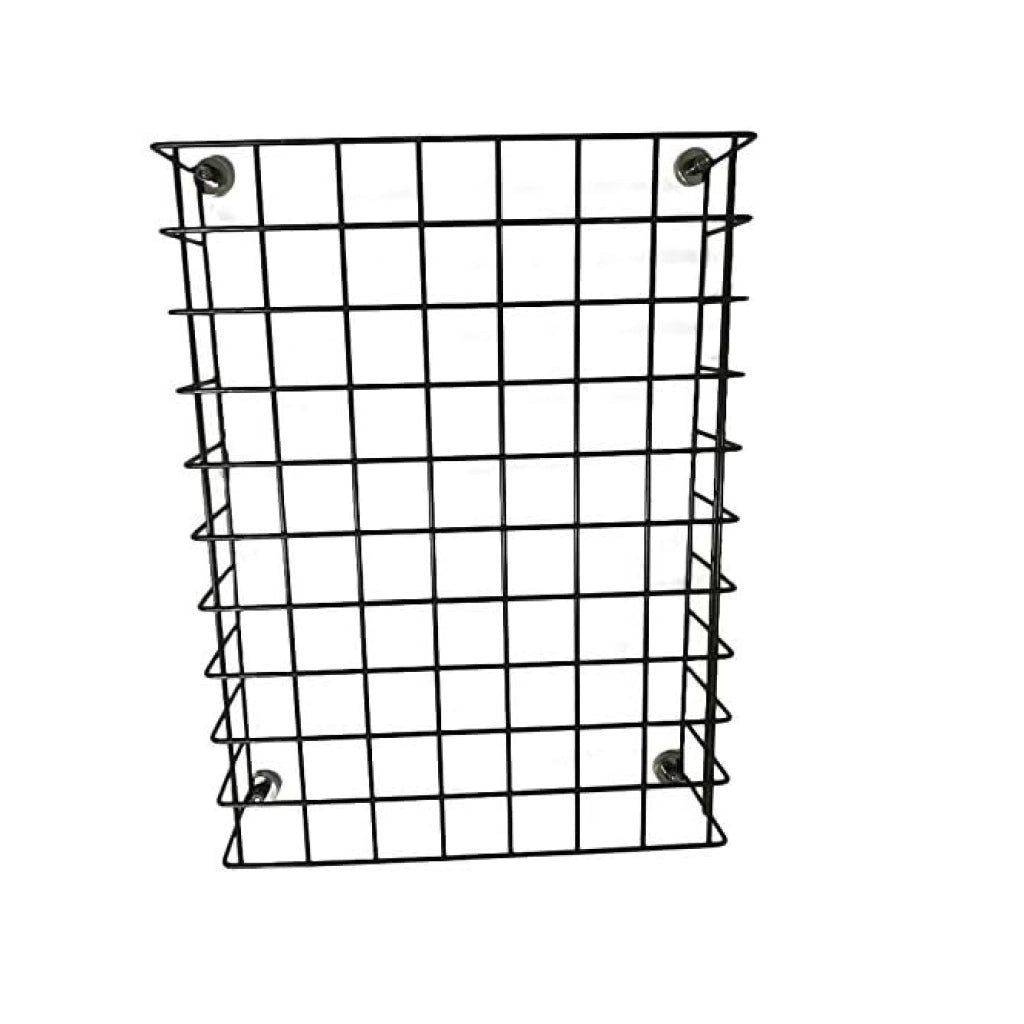 BRICOQUI Griglia salva ustioni per stufe a pellet e legna antiscottatura modello BASE con 4 calamite 30,5 x h 40 cm