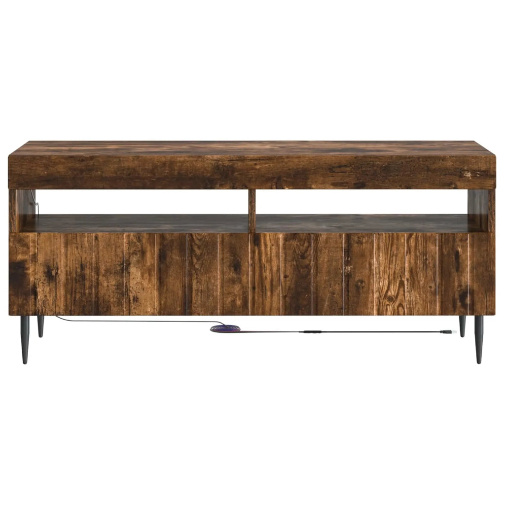 Mobile TV LED Rovere Fumo Legno ingegnerizzato 896550