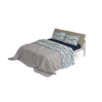 Set Lenzuola 1 Piazza e Mezzo con Stampa Sopra Sotto e Federe Modern Sky