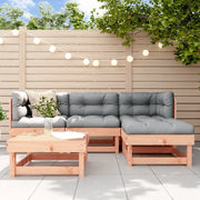 Set Salotto da Giardino 5 pz in Legno Massello di Douglas 3186170