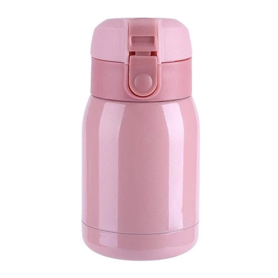 Bottiglia Geïsoleerd a Doppia Parete - 200 ml - Stainless Steel - Lekvrij - BPA-vrij - Disegno a Vuoto per il Mantenimento della Temperatura