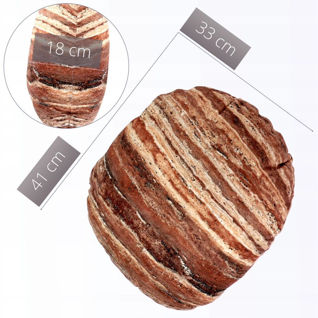 Cuscino decorativo KADAX 38x30 per soggiorno, forma Jasiek Soft Stone