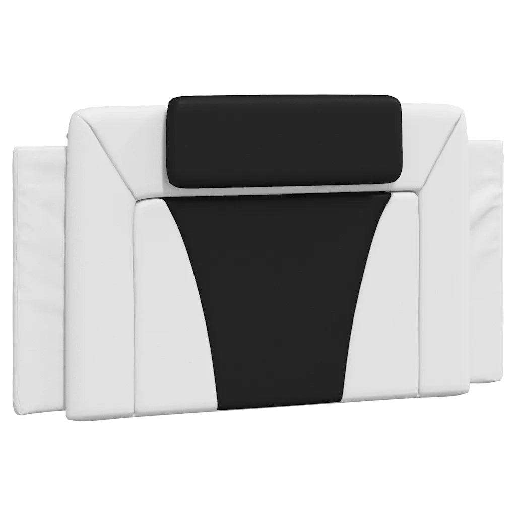 Cuscino Testiera Viana Nero e Bianco 100 cm in Similpelle CFW9332292