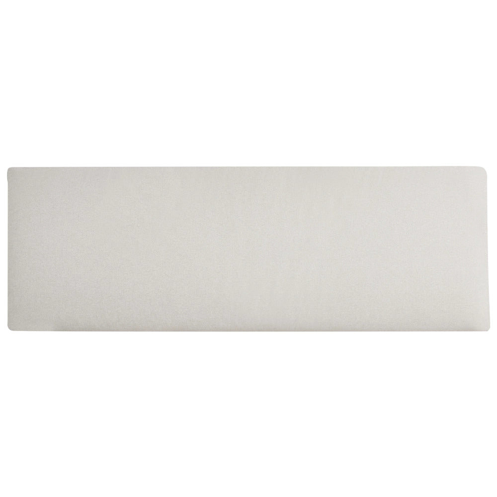 Letto a doghe Beige Poliestere Tessuto Imbottito 180 x 200 cm EU Matrimoniale Design Moderno