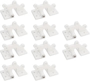 Scharnier Verstelbaar per 10 Unità - 30x16mm - Kunststof - Distanza del Centro 8mm - Adatto per Modelli RC di Aerei - Scharniere a Slitta