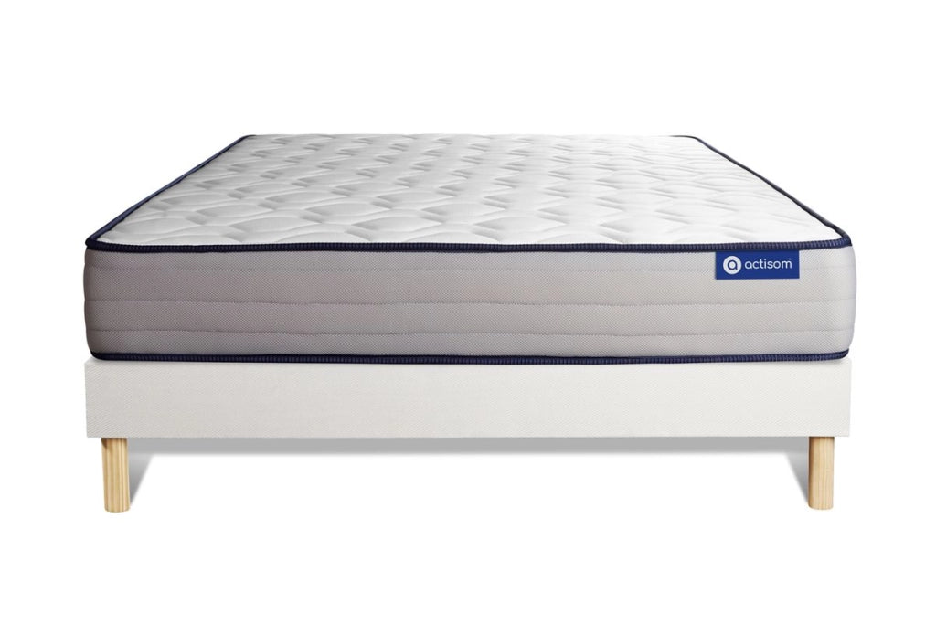 Kit rete e materasso Actiflex form 120x220cm - Spessore : 22cm - Molle insacchettate e memory foam - rigido