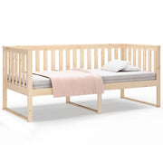 Letto singolo | Letto per adulti | Dormeuse senza Materasso 100x200 cm in Legno Massello di Pino