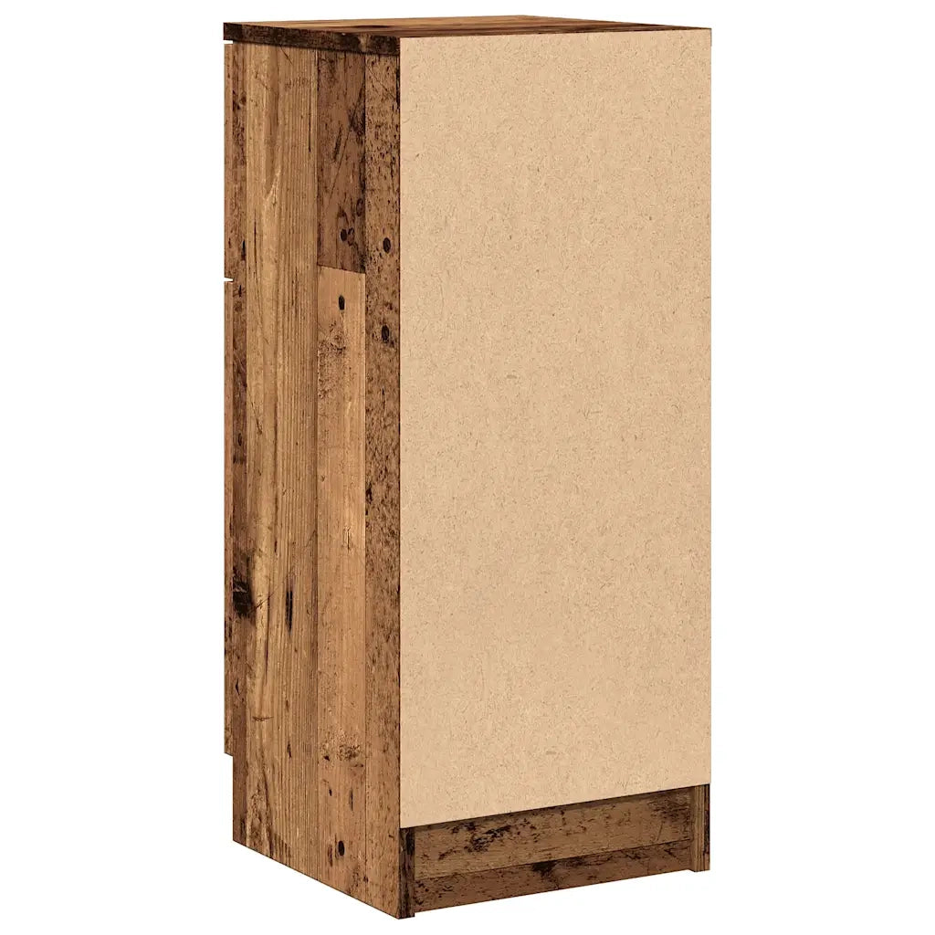 vidaXL Credenza Legno Antico 30x30x70 cm in Legno Multistrato