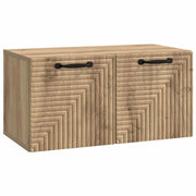 Mobile Porta TV da Muro Rovere Artigianale 59,5 x 31 x 30 cm