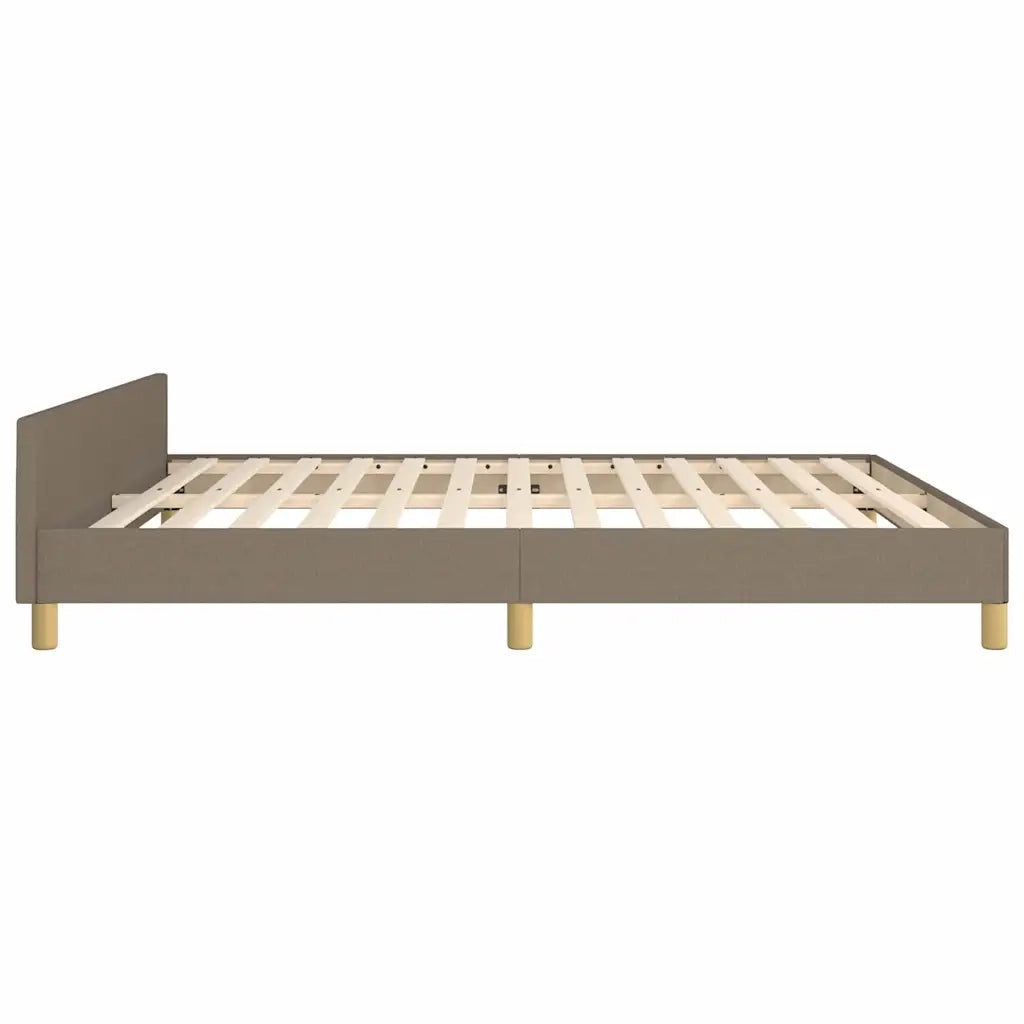 Giroletto senza Materasso Tortora 180x200 cm in Tessuto 347435