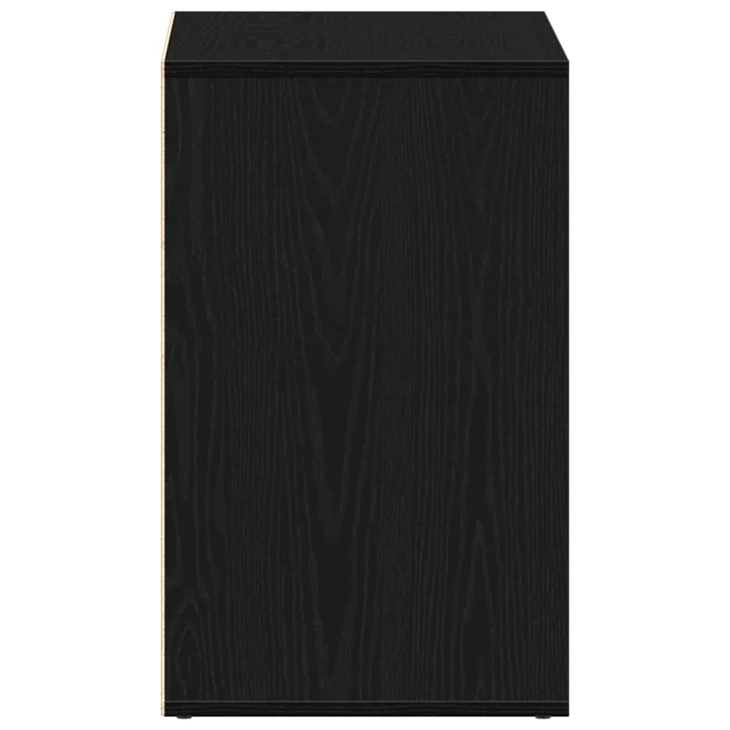 Mobiletto Cosmetico con lo scaffale Rovere Nero 80 x 40 x 65 cm CFW6292071