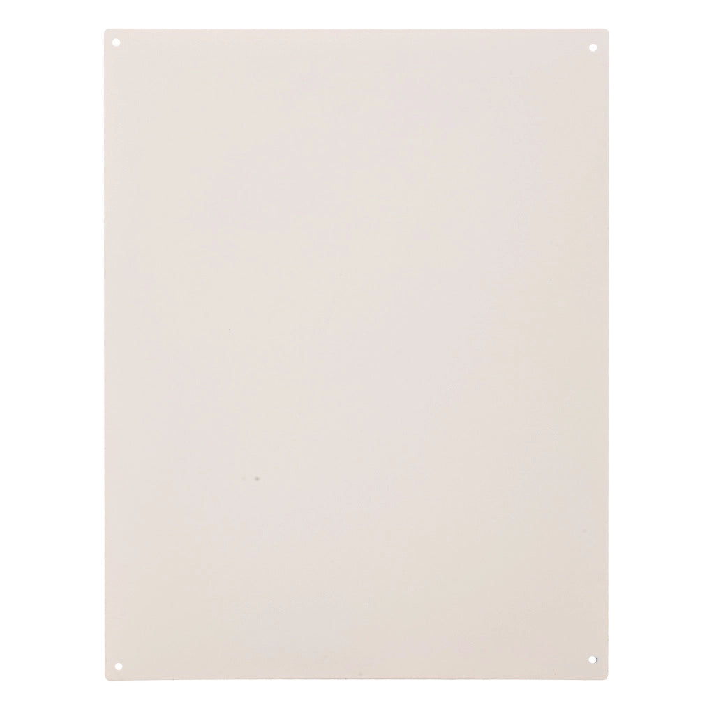 Piastra da parete in metallo arancione 25x33x0,06h