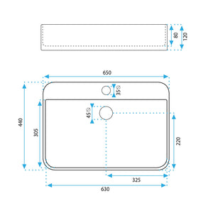 Lavabo Da Appoggio Rea Verona