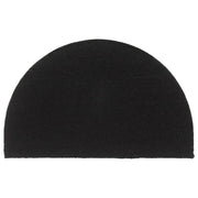 Zerbino Nero Mezzo Rotondo 50x80 cm Fibra di Coccocod mxl 110767