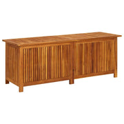 Cassapanca da giardino/box 150 x 50 x 58 cm legno massello di acacia 02_0013011