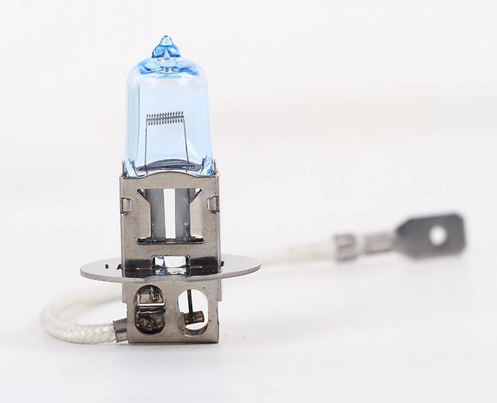 H3 coppia di lampadine thunder per auto 12V 55W luce neutra