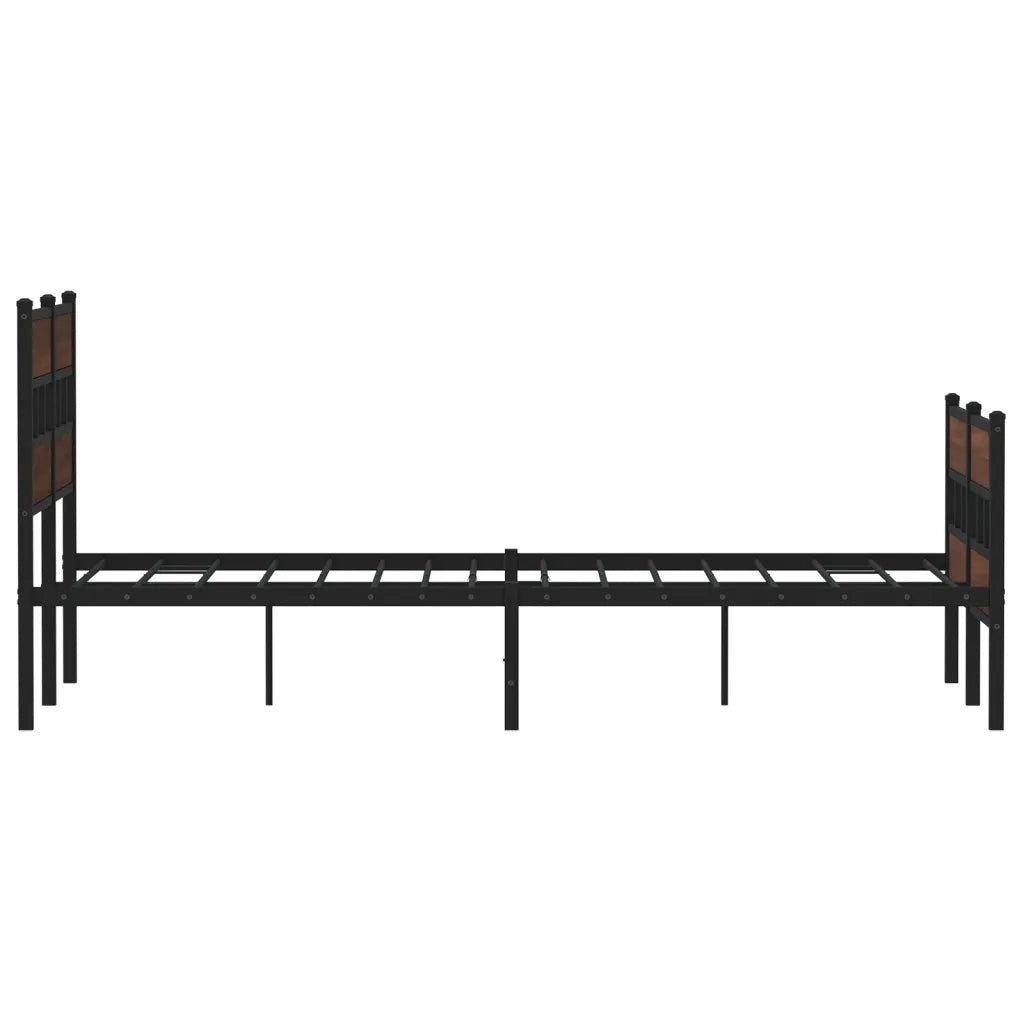 Giroletto senza Materasso con Testiera e Pediera 120x190 cm 4017166