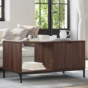 Tavolino da salotto con cassetto Rovere Marrone 90 x 49 x 46 cm 883451