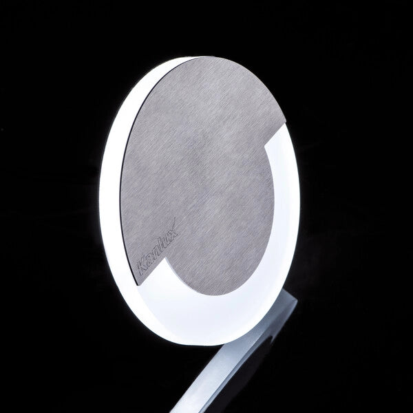 Luce scale LED rotonda inox 0,8W 4000K 12V Kanlux