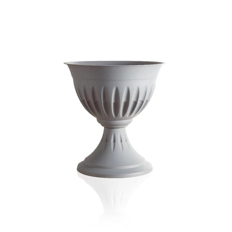 VASO PVC A CALICE Ø cm 43 x h.46 lt.20 - grigio  - BAMA