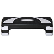 Stepper da Aerobica Regolabile in Altezza 10-15-20 cm ¨C zephmum ¨C Nero Grigio Antiscivolo