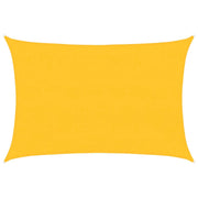 Vela Parasole | Telo Ombra | Vela da ombra 160 g/m2 Rettangolare Giallo 4x5 m in HDPE