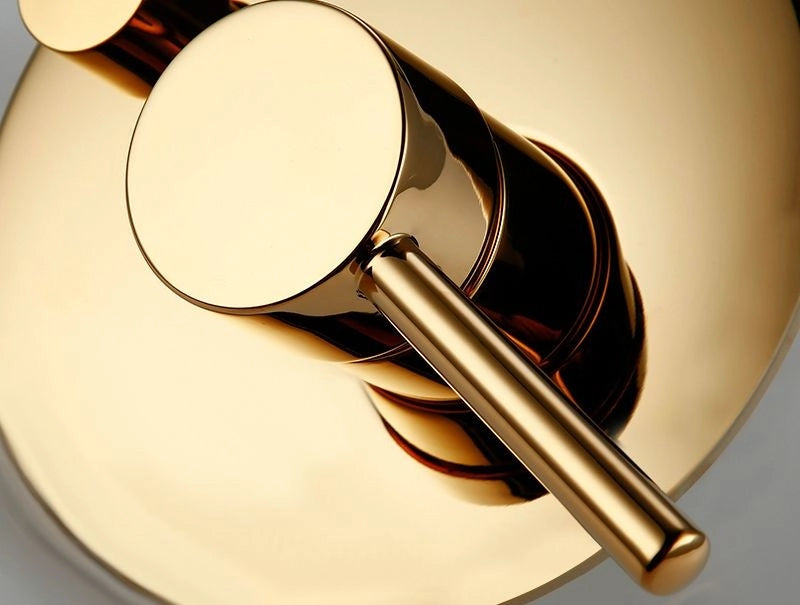 Set Doccia Da Incasso Rea Lungo L. Gold + Box