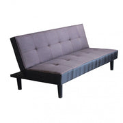 Divano Letto Alvin 180x86x78 cm in Tessuto Antracite