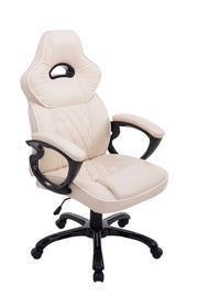 Sedia gaming BIG XXX in similpelle crema