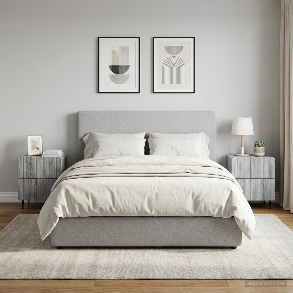 Armadio da Notte 2 pcs Grigio Sonoma 43 x 34,5 x 49,5 cm 894308