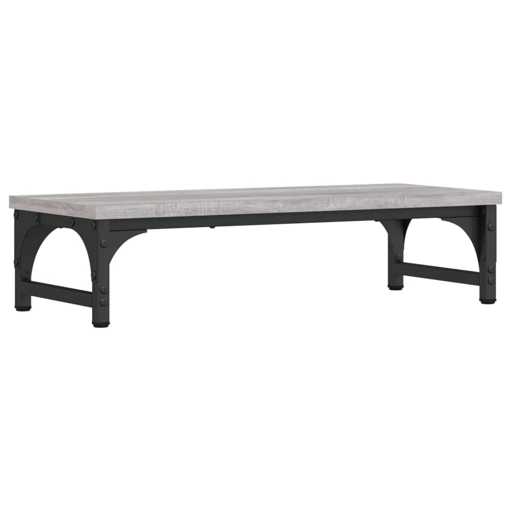 Supporto per monitor Sonoma scrivania/tavolo 55 x 23 x 14 cm legno ingegnerizzato grigio 02_0045000