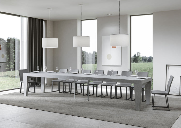 Tavolo Allungabile 180/440x90x77 cm Spimbo Premium Cemento