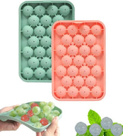 Set di congelati in forma di palline di silicone da 2 pezzi per diverse bevande