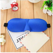 Slaapmasker per uomo - 100% comfort e leggero - blu - per viaggi - sonno leggero