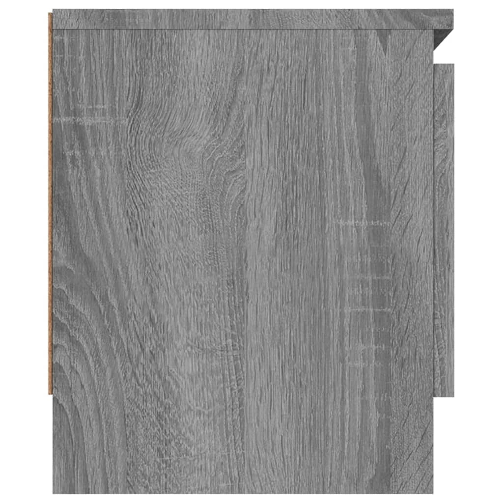 Mobile TV multimediale mensola TV credenza mobile TV sala da pranzo soggiorno camera da letto con anta rovere Sonoma 102 x 30 x 36 cm grigio 02_0026888