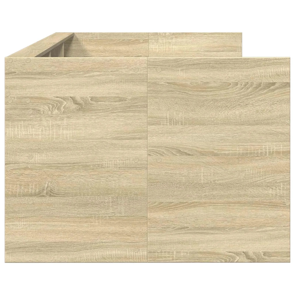 Telaio del letto con storage Rovere Sonoma 80 x 200 cm 3429638