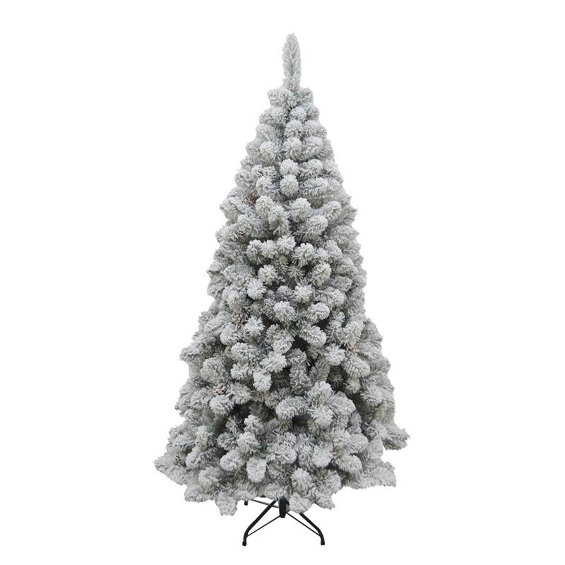 ALBERO DI NATALE ROCCARASO 180 CM CON NEVE INNEVATO ARTIFICIALE USATO COME NUOVO