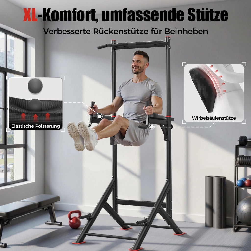 Power Tower per Palestra Domestica ¨C zephmum ¨C Attrezzo per Dip e Trazioni 204 kg