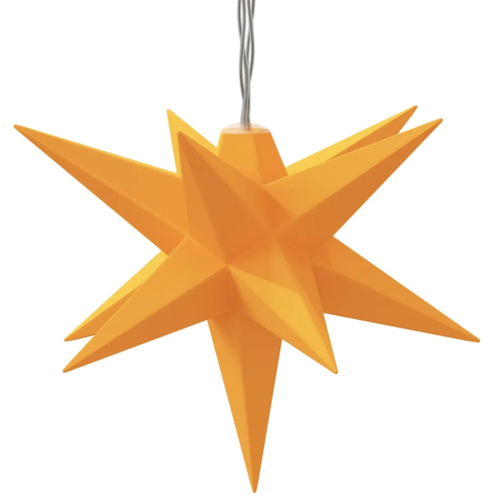 Luci di Natale 10 LED Gialle 10 cm 356204