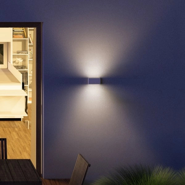 Lampada applique TORINO da parete bianco  230V LED 2x5W IP54  3000K