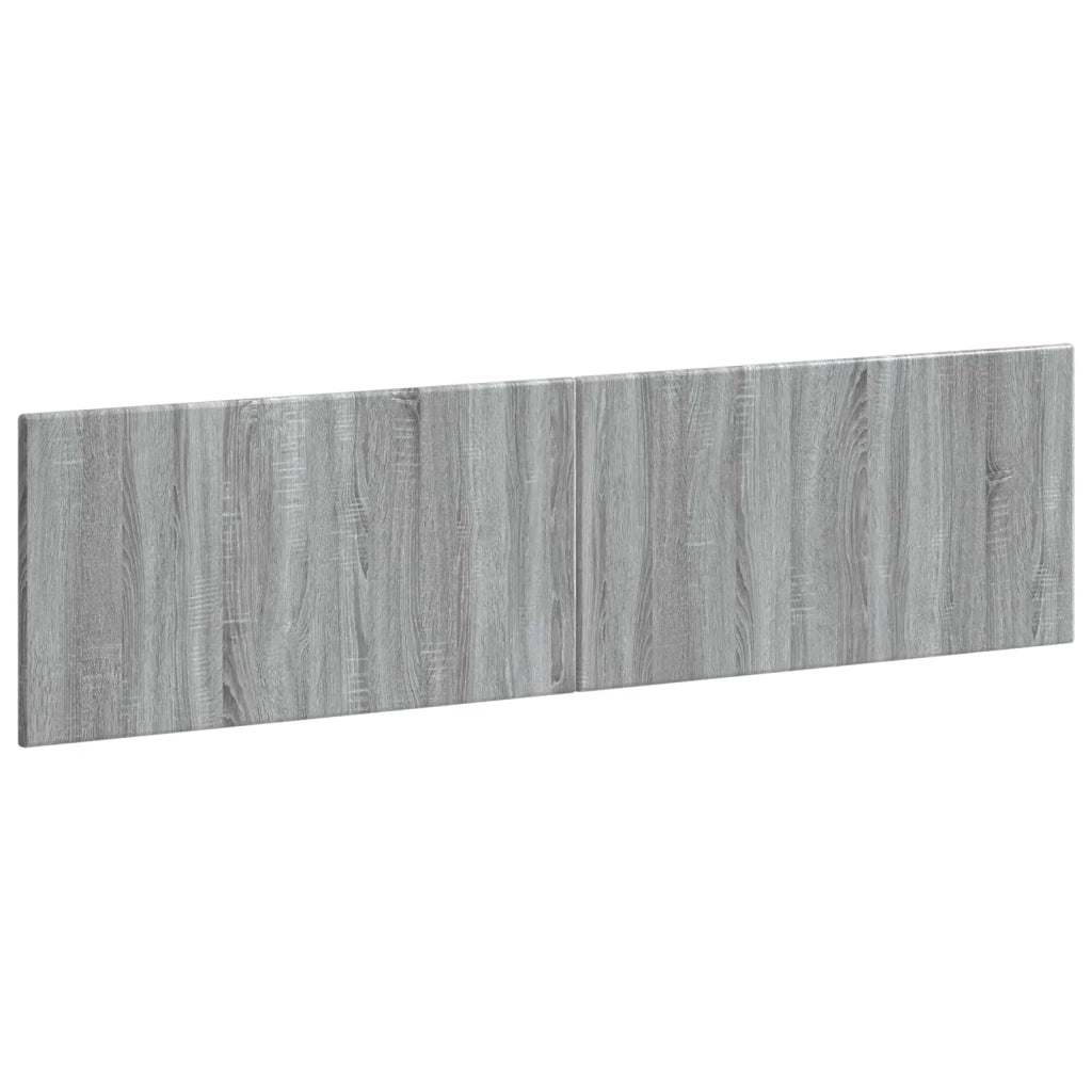Testiera da Muro BREDA Sonoma grigio Legno ingegnerizzato 897591