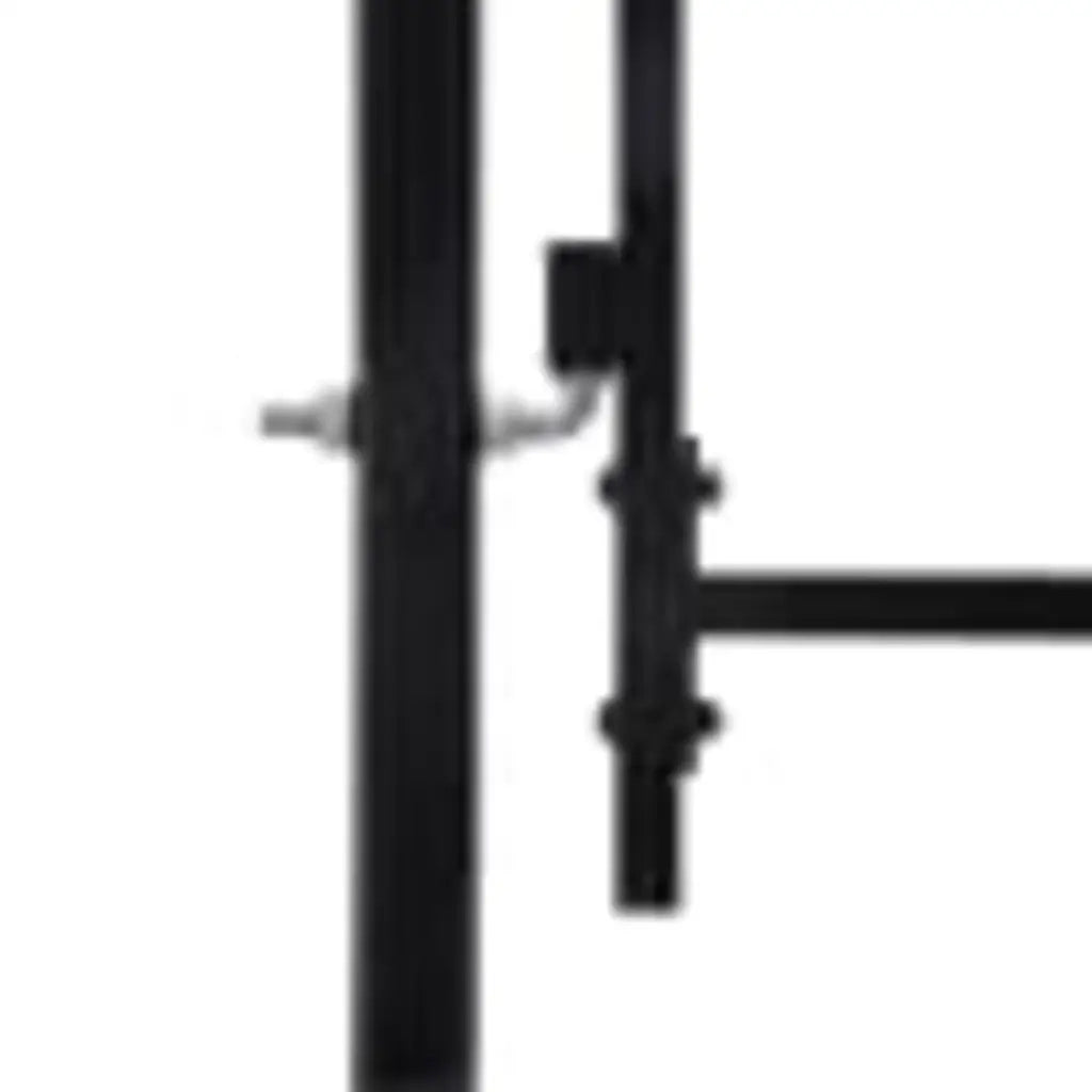 Cancello per recinzione a doppia porta Woerden con punta a lancia 299,5x149,5 cm 144359