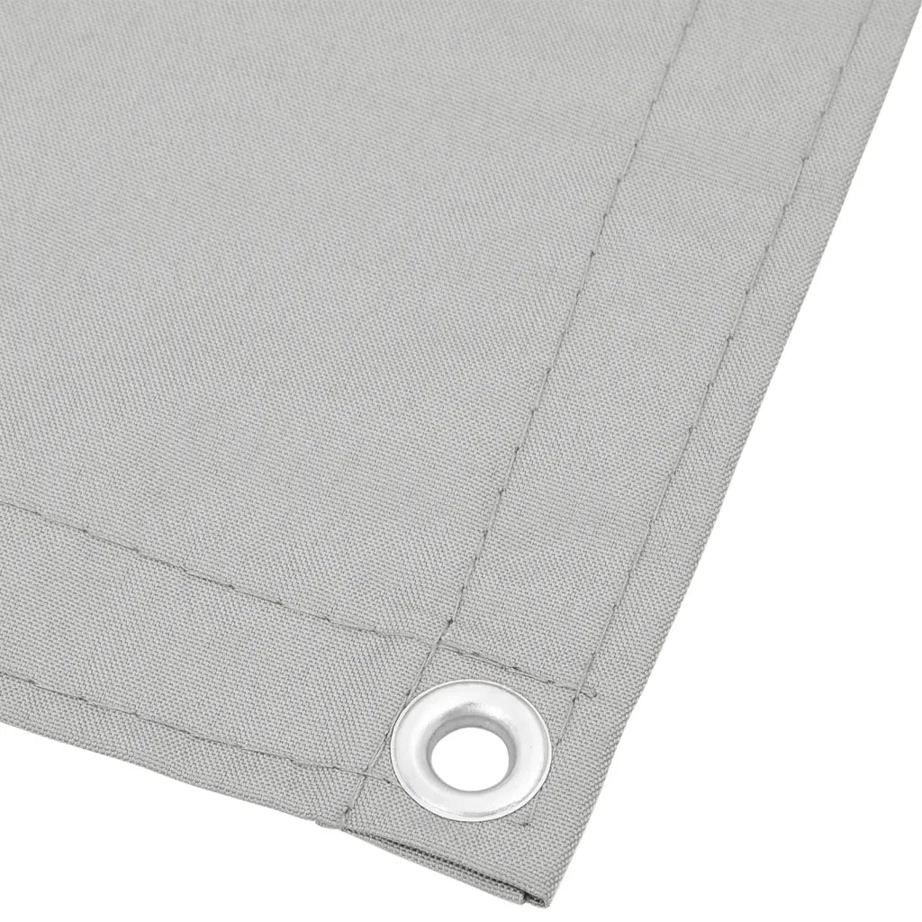 Paravento Balcone Grigio chiaro 90x1000cm 100%Poliestere Oxford 4000013