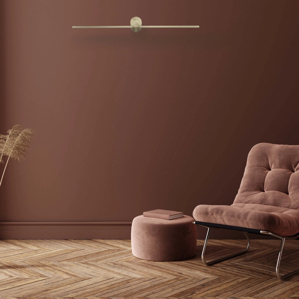 Applique Modern Slim L LED 8W oro IP44 Light Prestige